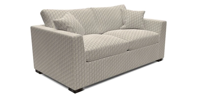 Wadenhoe 3 Seater Sofa Bed in Two Tone Plain Biscuit Wadenhoe 3 Seater Sofa Bed in Two Tone Plain Biscuit