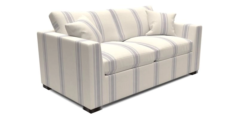 Wadenhoe 3 Seater Sofa Bed in Two Tone Plain Biscuit