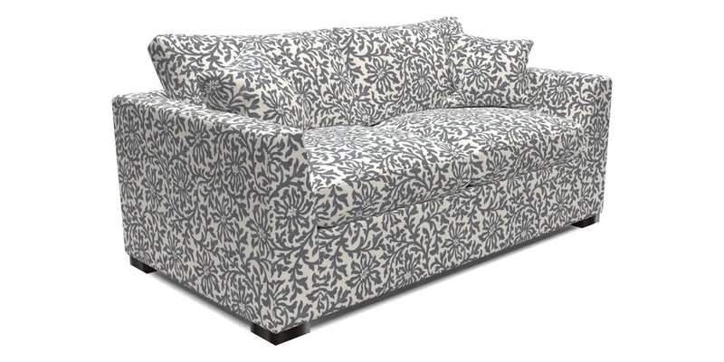 Wadenhoe 3 Seater Sofa Bed in Two Tone Plain Biscuit Wadenhoe 3 Seater Sofa Bed in Two Tone Plain Biscuit