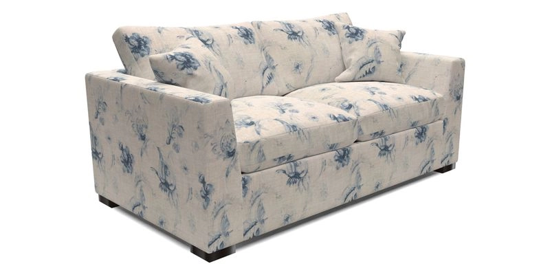 Wadenhoe 3 Seater Sofa Bed in Two Tone Plain Biscuit Wadenhoe 3 Seater Sofa Bed in Two Tone Plain Biscuit