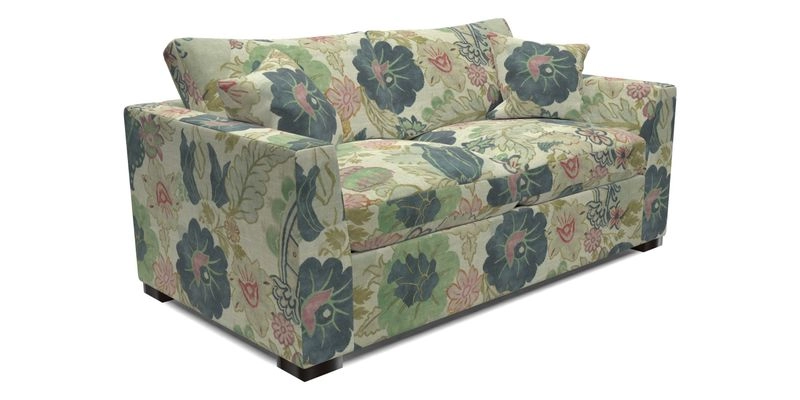 Wadenhoe 3 Seater Sofa Bed in Two Tone Plain Biscuit Wadenhoe 3 Seater Sofa Bed in Two Tone Plain Biscuit
