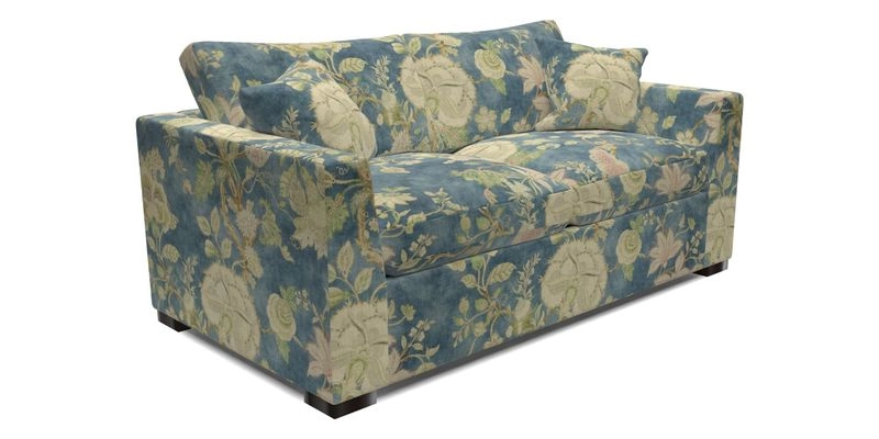 Wadenhoe 3 Seater Sofa Bed in Two Tone Plain Biscuit