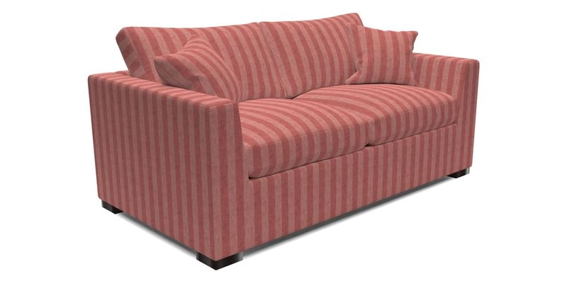 Wadenhoe 3 Seater Sofa Bed in Two Tone Plain Biscuit
