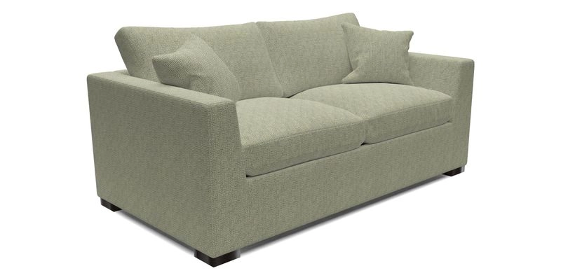 Wadenhoe 3 Seater Sofa Bed in Two Tone Plain Biscuit