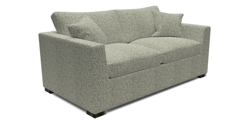 Wadenhoe 3 Seater Sofa Bed in Two Tone Plain Biscuit