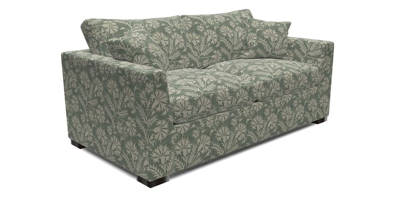 Wadenhoe 3 Seater Sofa Bed in Two Tone Plain Biscuit