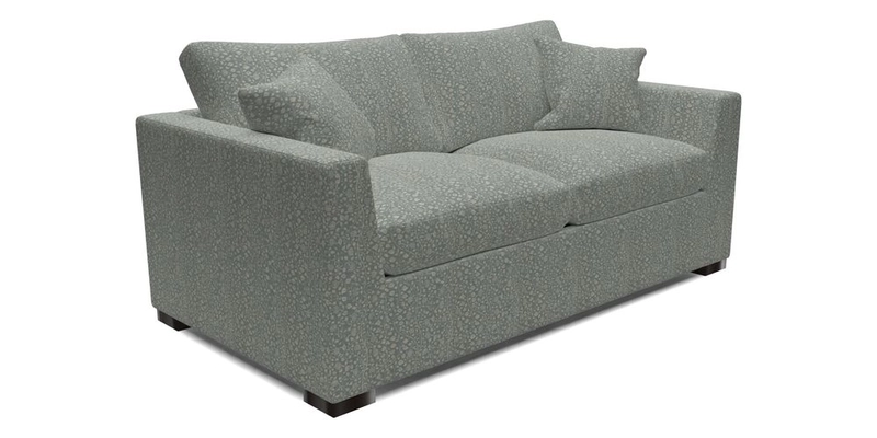 Wadenhoe 3 Seater Sofa Bed in Two Tone Plain Biscuit
