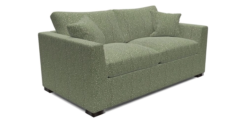 Wadenhoe 3 Seater Sofa Bed in Two Tone Plain Biscuit