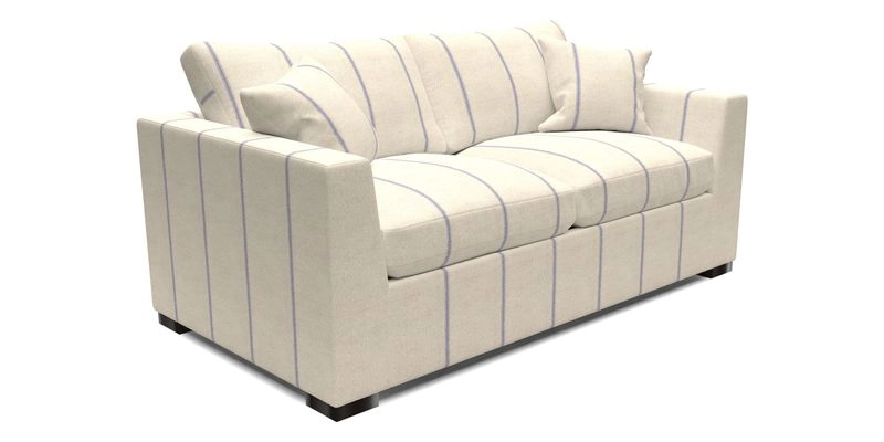 Wadenhoe 3 Seater Sofa Bed in Two Tone Plain Biscuit