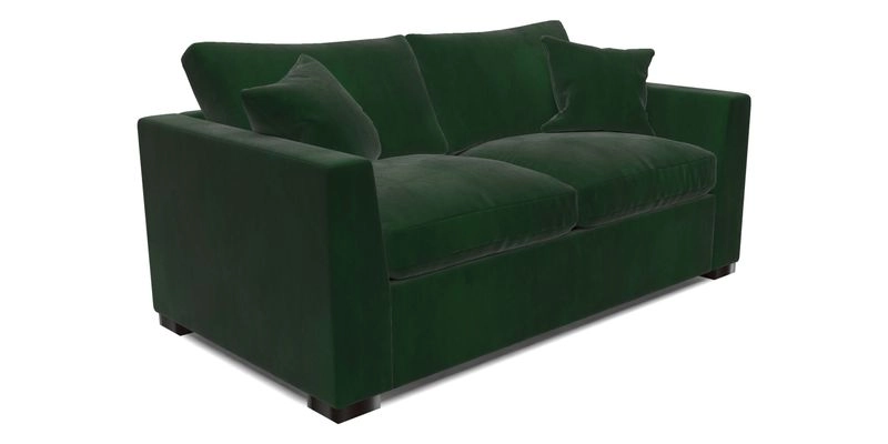 Wadenhoe 3 Seater Sofa Bed in Two Tone Plain Biscuit