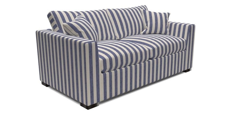 Wadenhoe 3 Seater Sofa Bed in Two Tone Plain Biscuit