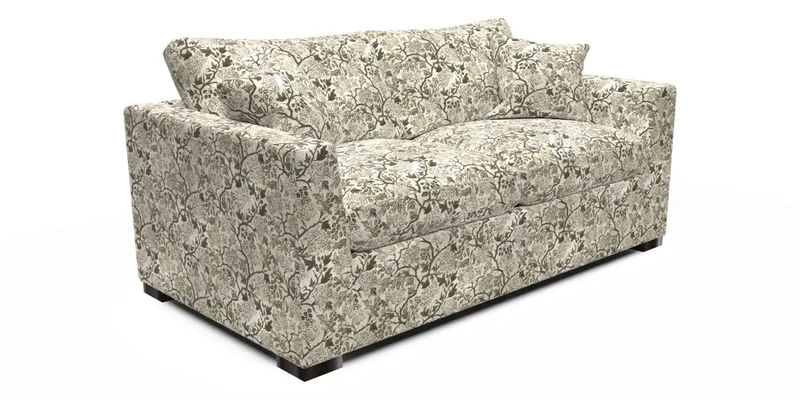 Wadenhoe 3 Seater Sofa Bed in Two Tone Plain Biscuit