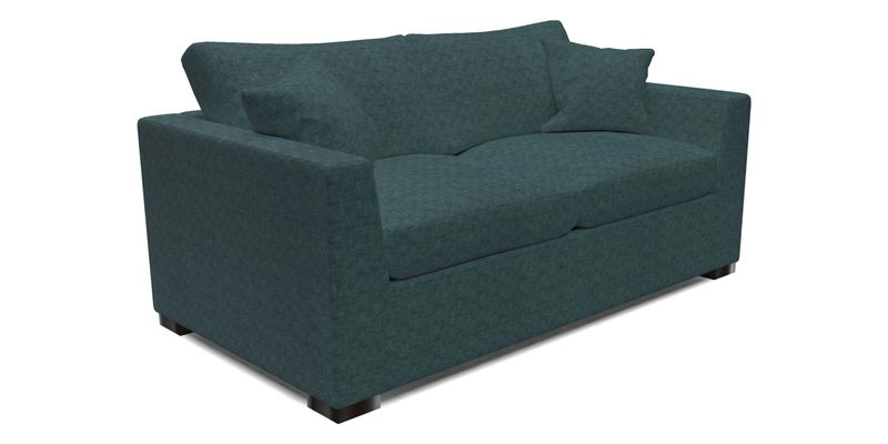 Wadenhoe 3 Seater Sofa Bed in Two Tone Plain Biscuit