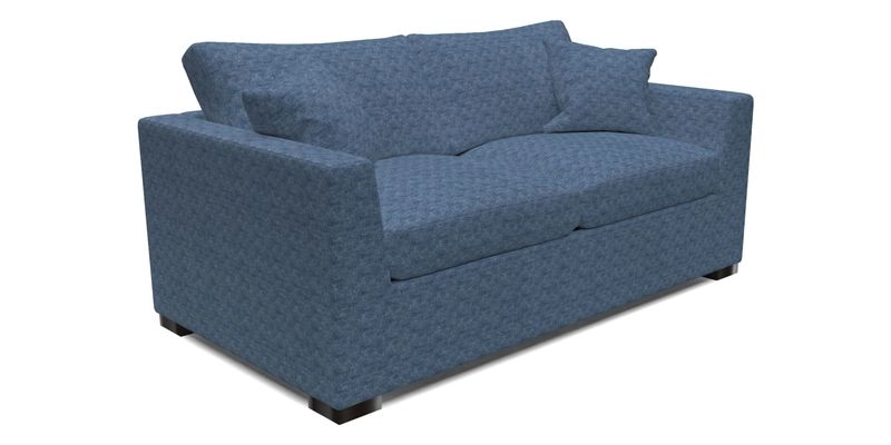Wadenhoe 3 Seater Sofa Bed in Two Tone Plain Biscuit