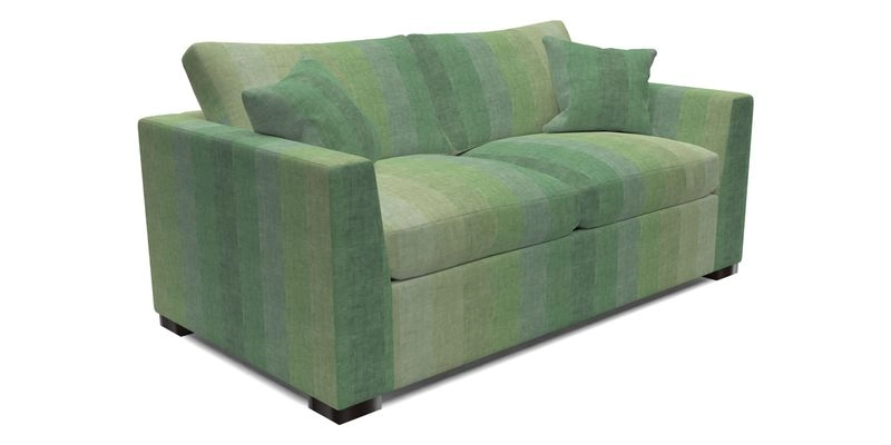 Wadenhoe 3 Seater Sofa Bed in Two Tone Plain Biscuit