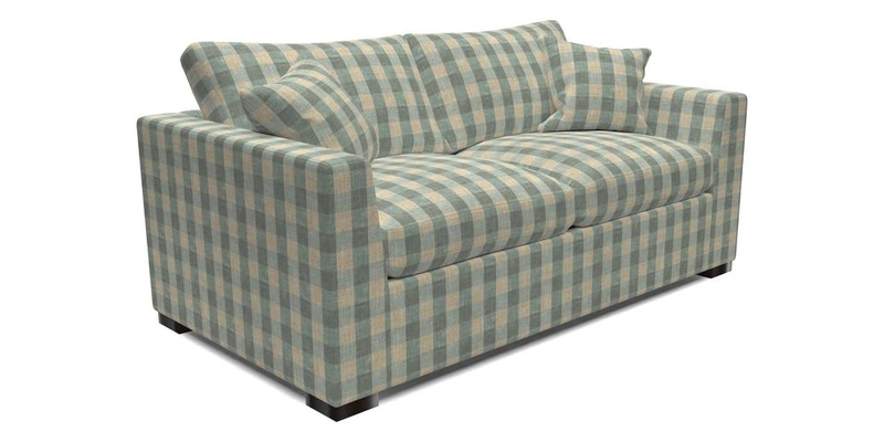 Wadenhoe 3 Seater Sofa Bed in Two Tone Plain Biscuit