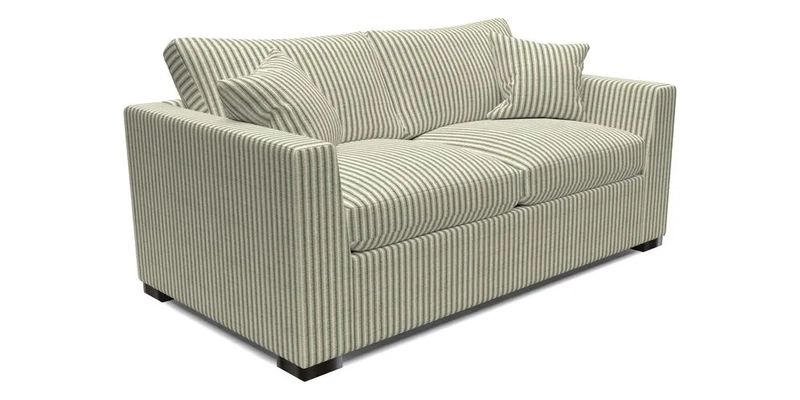 Wadenhoe 3 Seater Sofa Bed in Two Tone Plain Biscuit