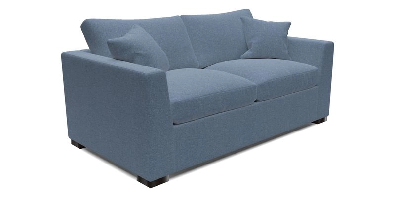 Wadenhoe 3 Seater Sofa Bed in Two Tone Plain Biscuit