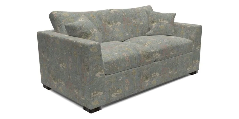 Wadenhoe 3 Seater Sofa Bed in Two Tone Plain Biscuit