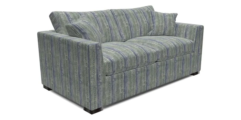 Wadenhoe 3 Seater Sofa Bed in Two Tone Plain Biscuit
