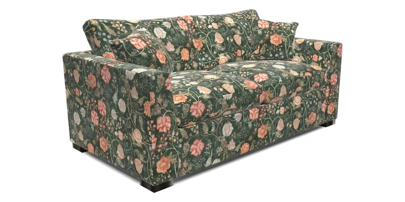 Wadenhoe 3 Seater Sofa Bed in Two Tone Plain Biscuit Wadenhoe 3 Seater Sofa Bed in Two Tone Plain Biscuit