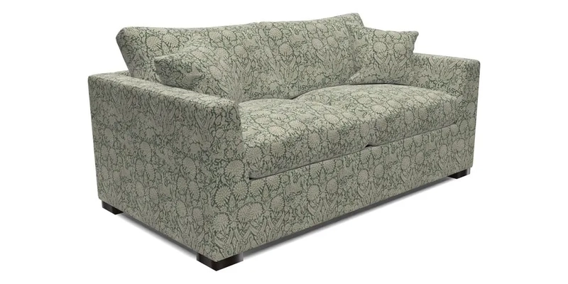 Wadenhoe 3 Seater Sofa Bed in Two Tone Plain Biscuit