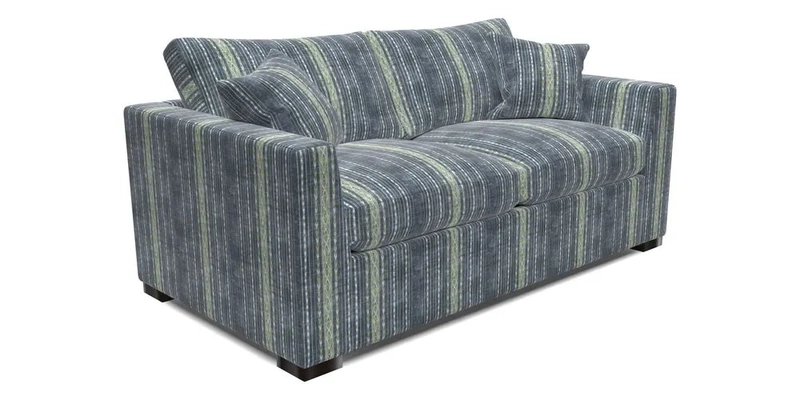 Wadenhoe 3 Seater Sofa Bed in Two Tone Plain Biscuit Wadenhoe 3 Seater Sofa Bed in Two Tone Plain Biscuit