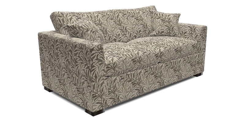 Wadenhoe 3 Seater Sofa Bed in Two Tone Plain Biscuit