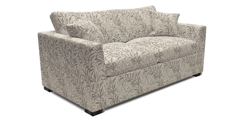 Wadenhoe 3 Seater Sofa Bed in Two Tone Plain Biscuit