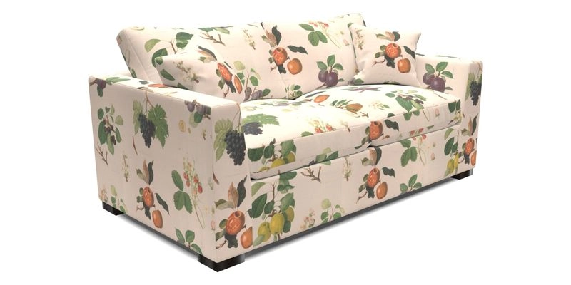 Wadenhoe 3 Seater Sofa Bed in Two Tone Plain Biscuit