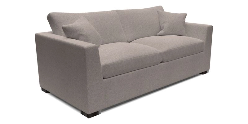 Wadenhoe 4 Seater Sofa Bed in Two Tone Plain Biscuit