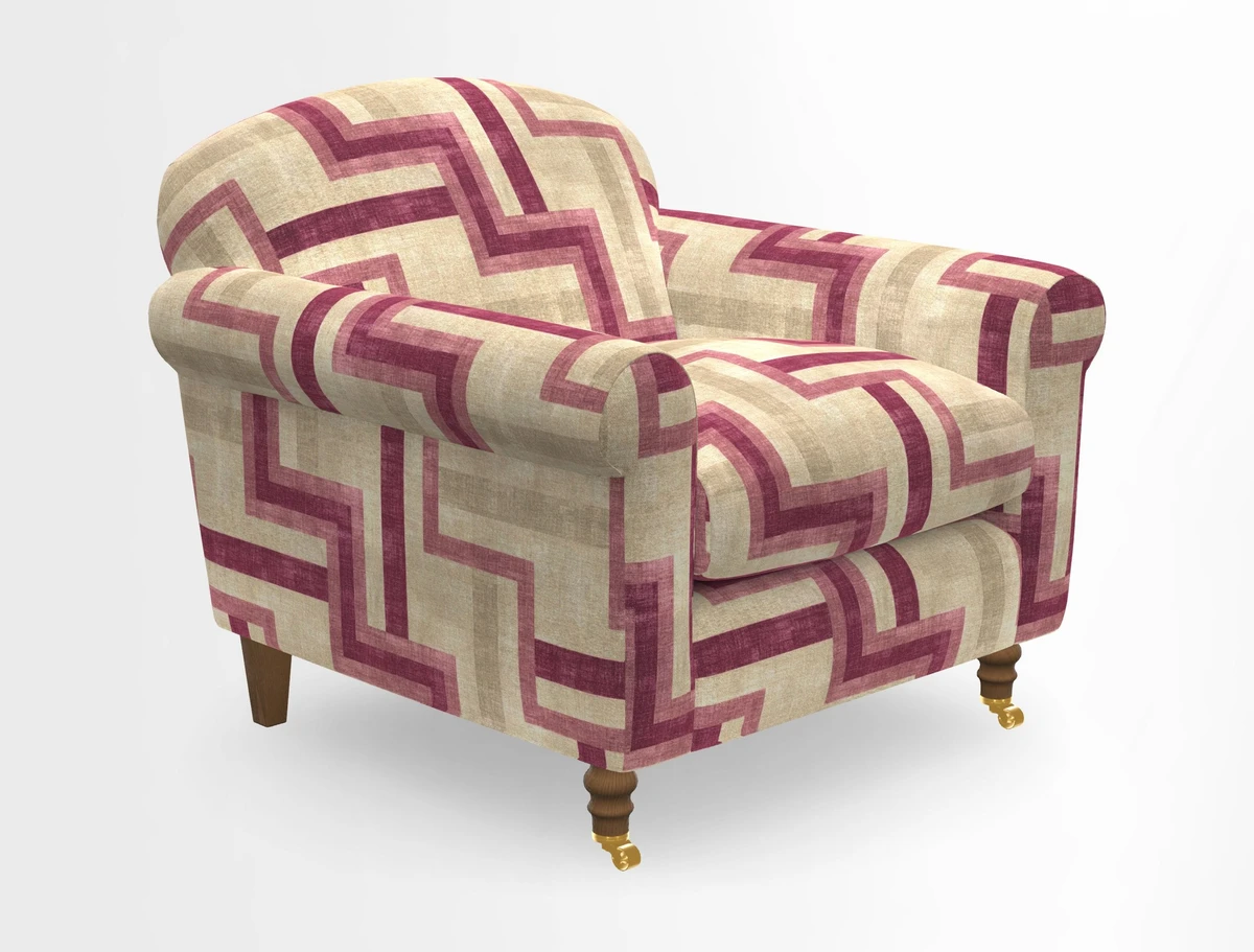 Walberswick Chair in Two Tone Plain Biscuit