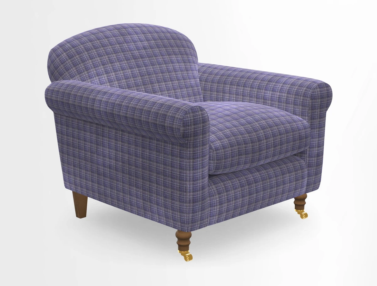 Walberswick Chair in Two Tone Plain Biscuit