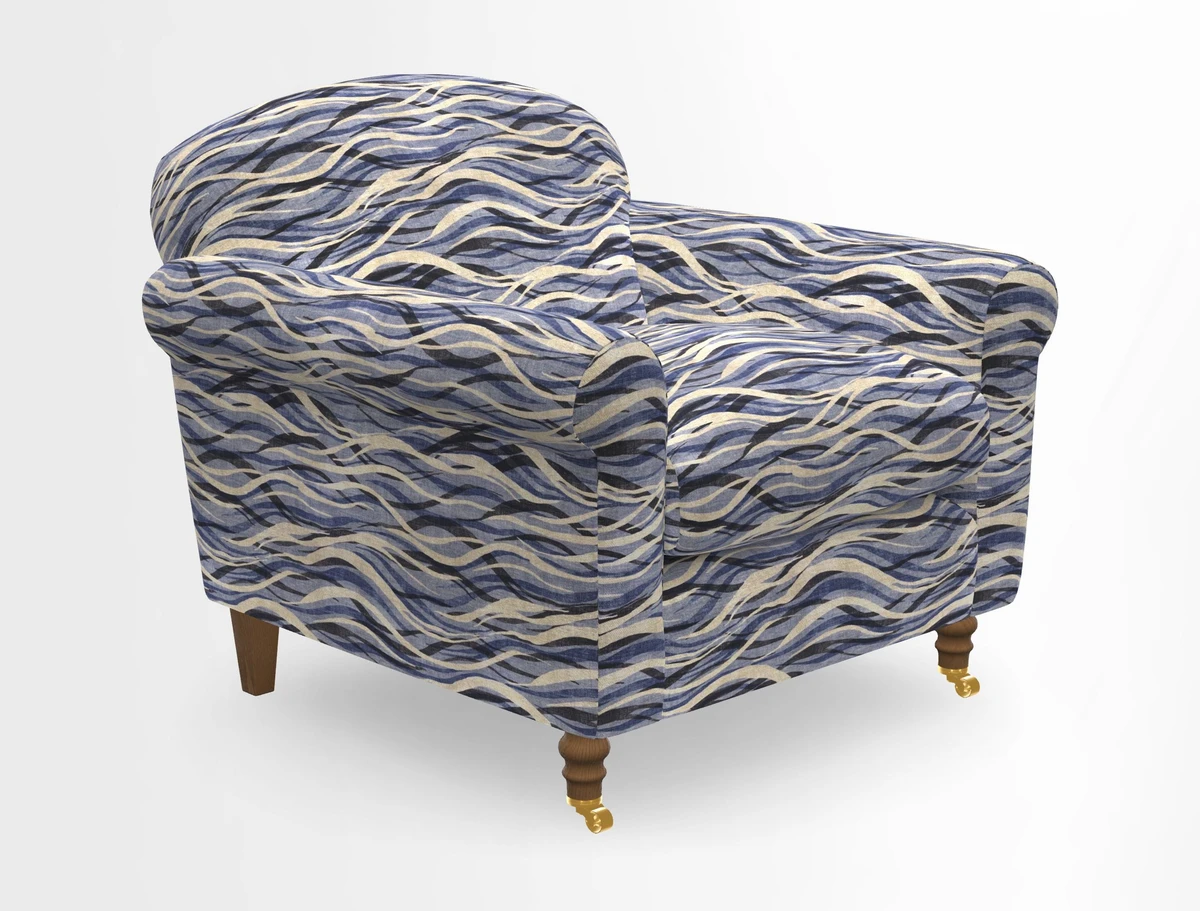 Walberswick Chair in Two Tone Plain Biscuit