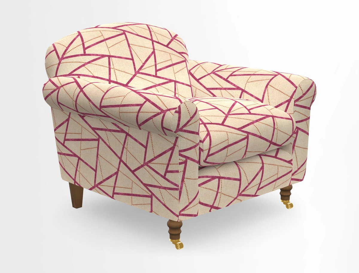 Walberswick Chair in Two Tone Plain Biscuit