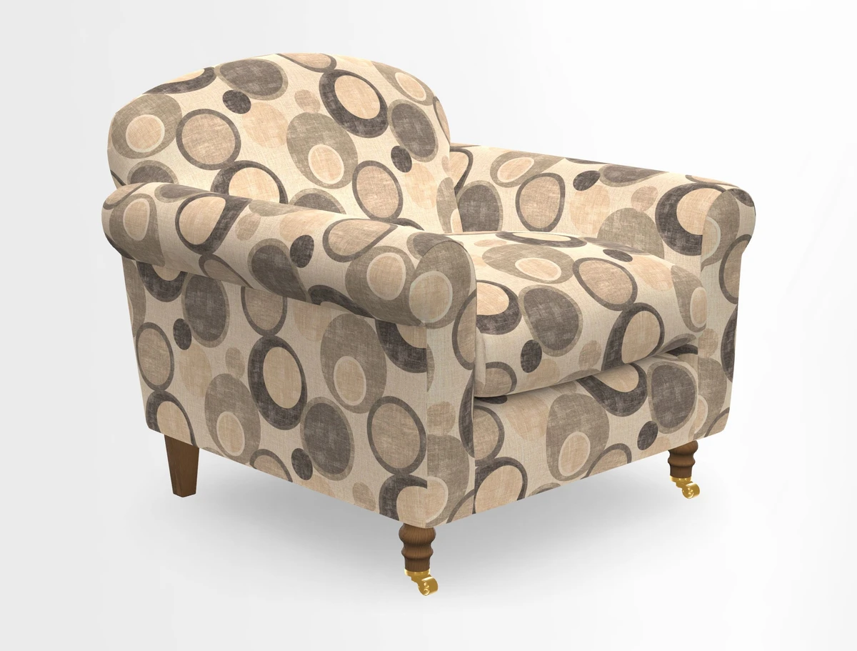 Walberswick Chair in Two Tone Plain Biscuit