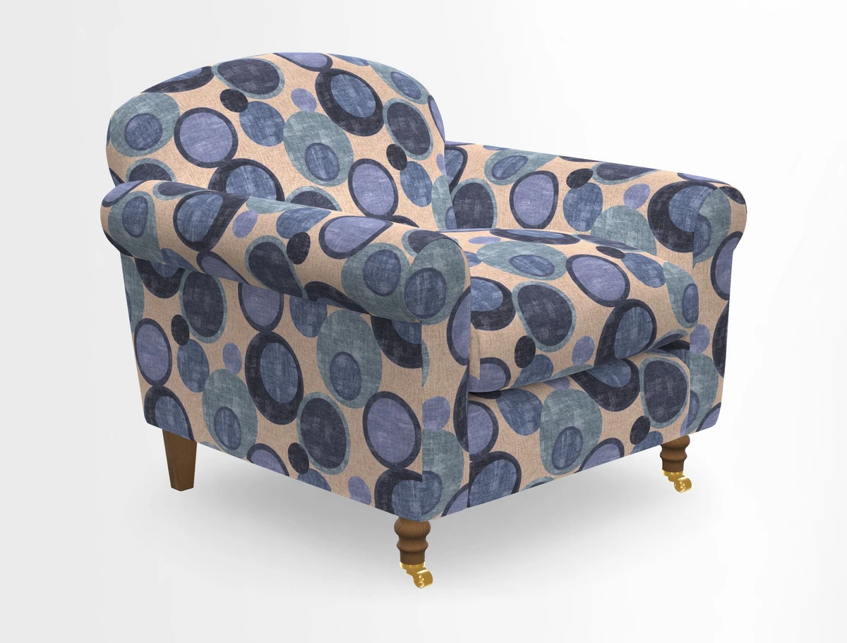 Walberswick Chair in Two Tone Plain Biscuit