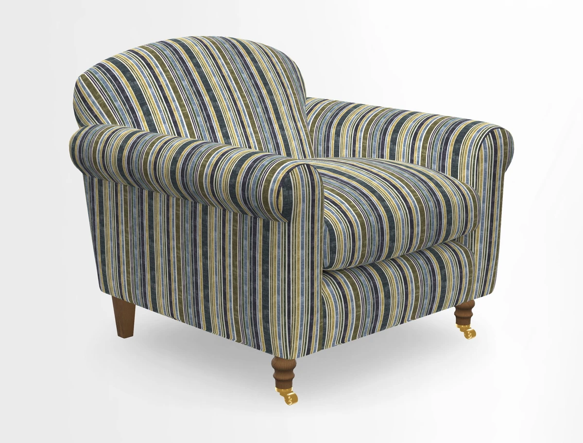 Walberswick Chair in Two Tone Plain Biscuit