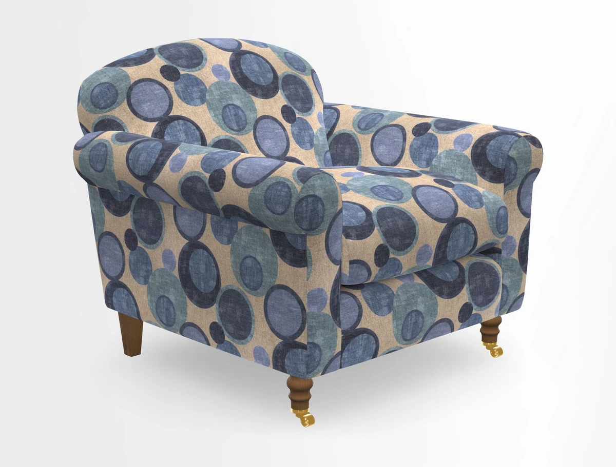 Walberswick Chair in Two Tone Plain Biscuit