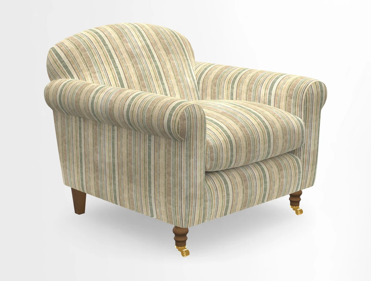 Walberswick Chair in Two Tone Plain Biscuit