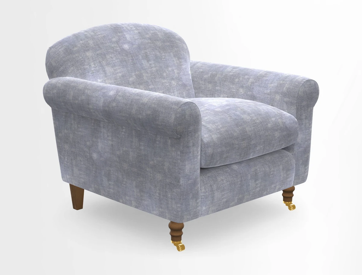 Walberswick Chair in Two Tone Plain Biscuit