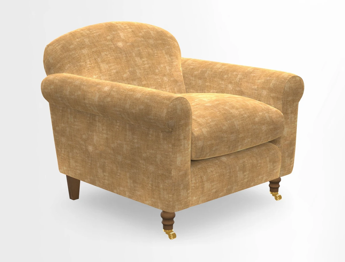 Walberswick Chair in Two Tone Plain Biscuit