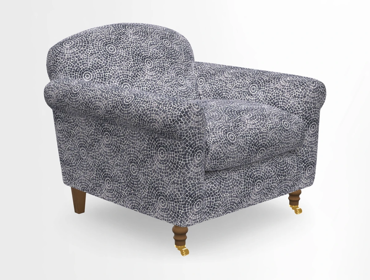Walberswick Chair in Two Tone Plain Biscuit