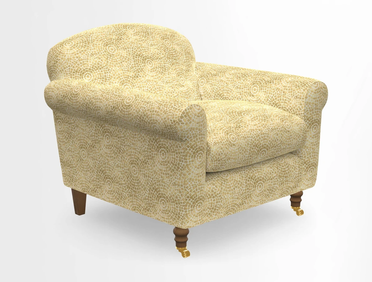 Walberswick Chair in Two Tone Plain Biscuit