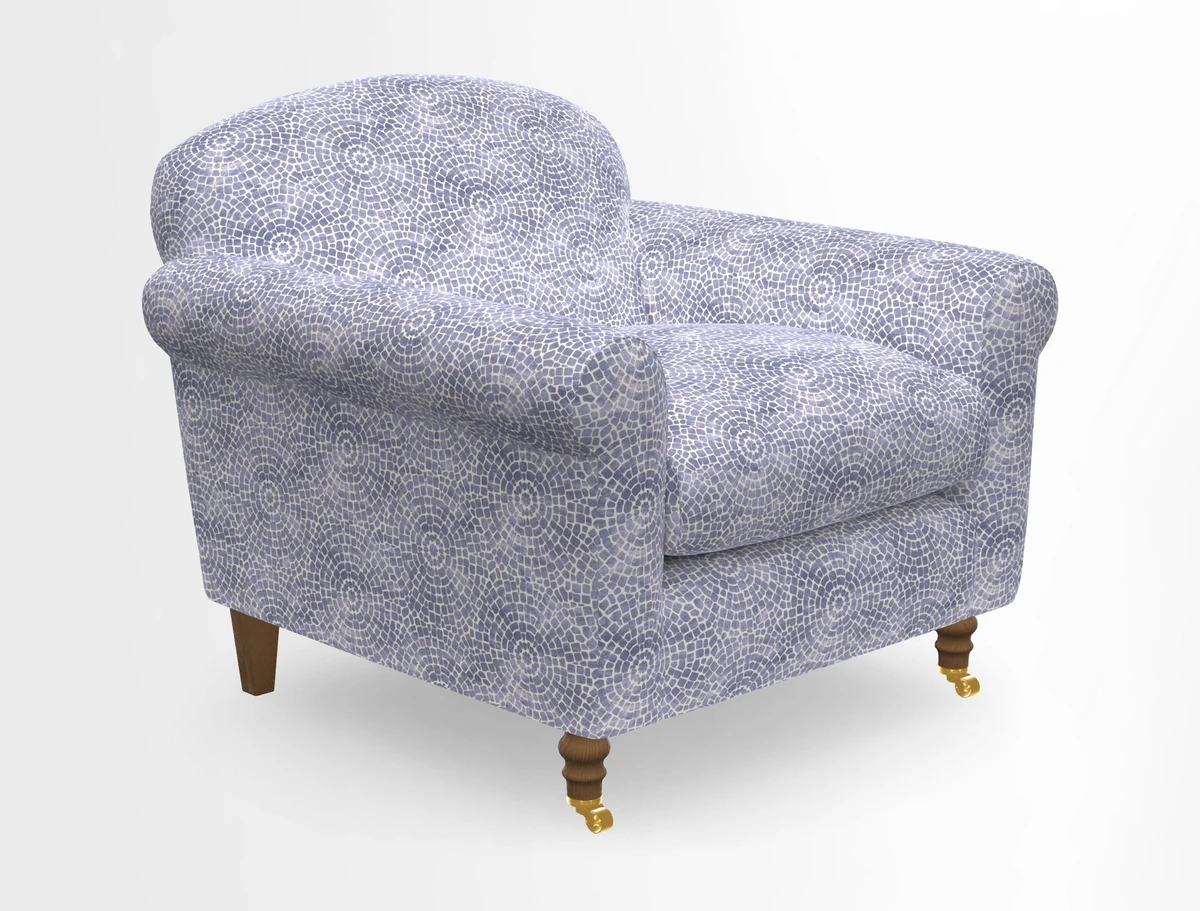 Walberswick Chair in Two Tone Plain Biscuit