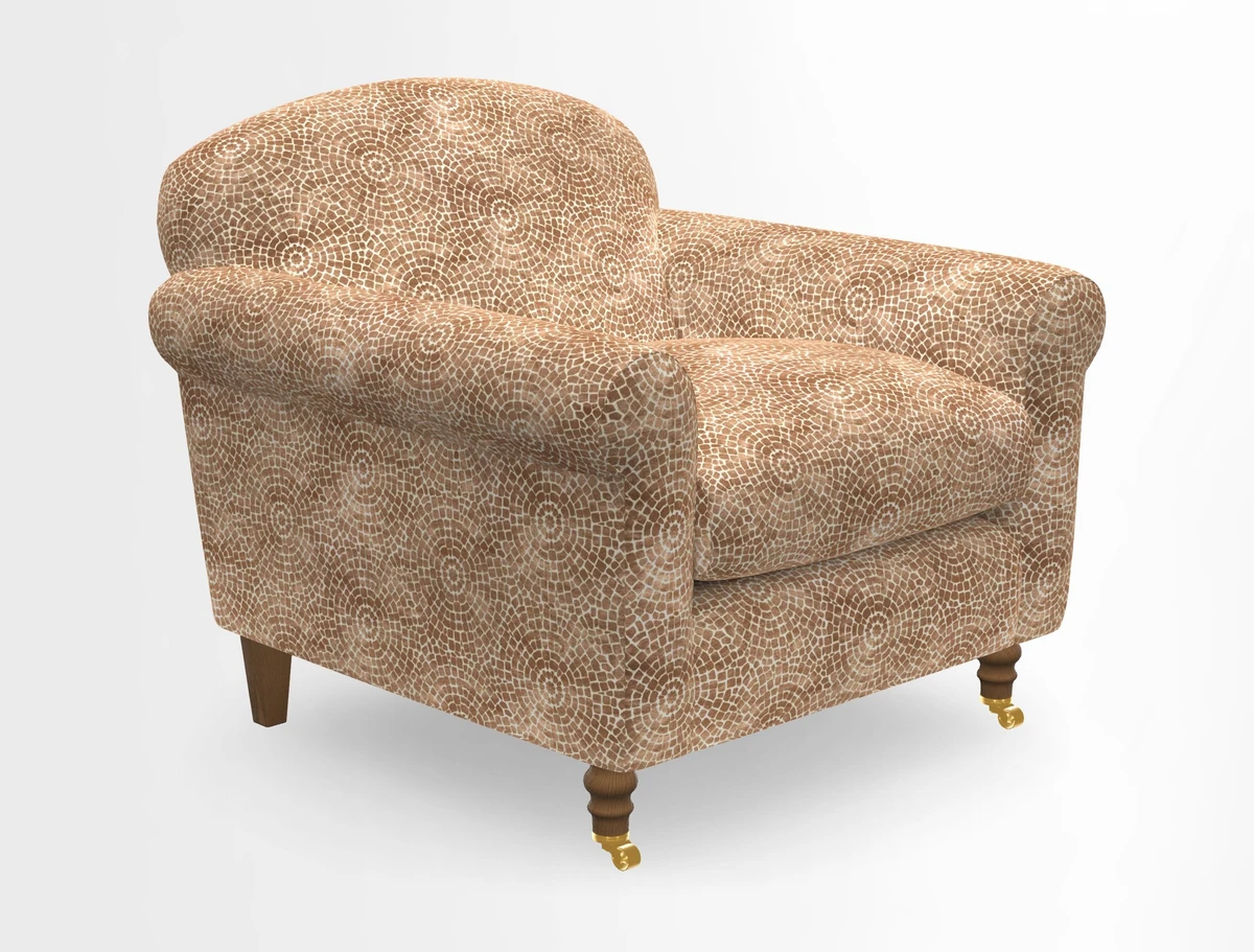 Walberswick Chair in Two Tone Plain Biscuit