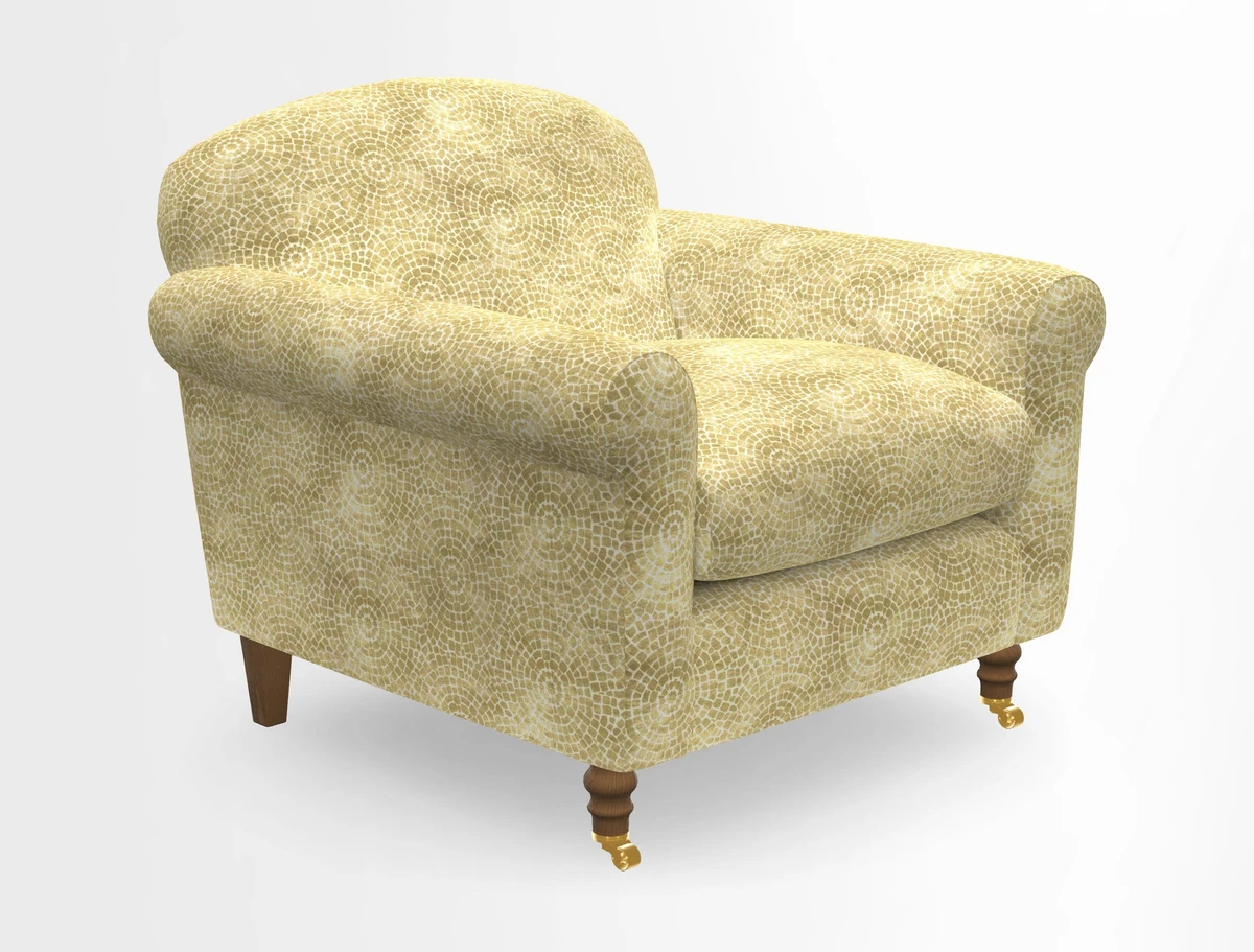 Walberswick Chair in Two Tone Plain Biscuit