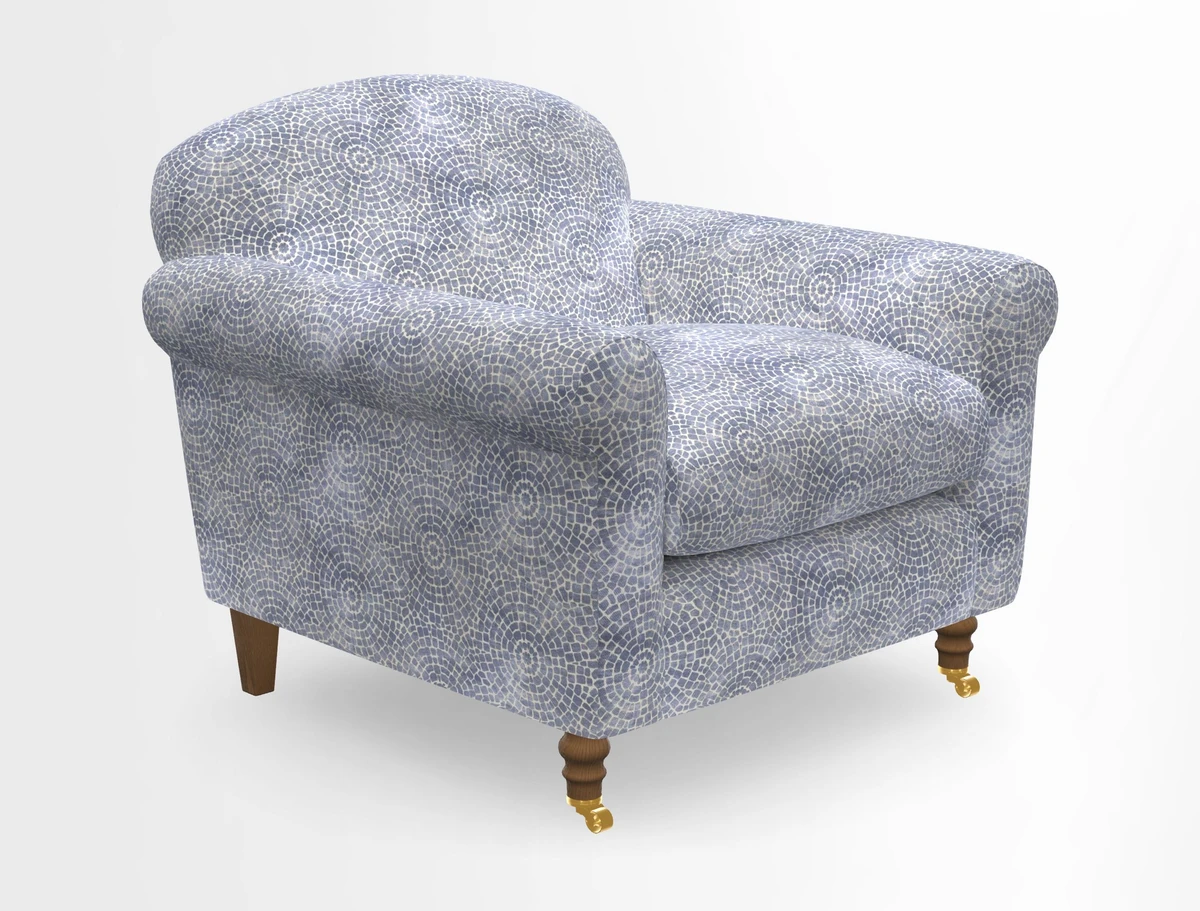 Walberswick Chair in Two Tone Plain Biscuit