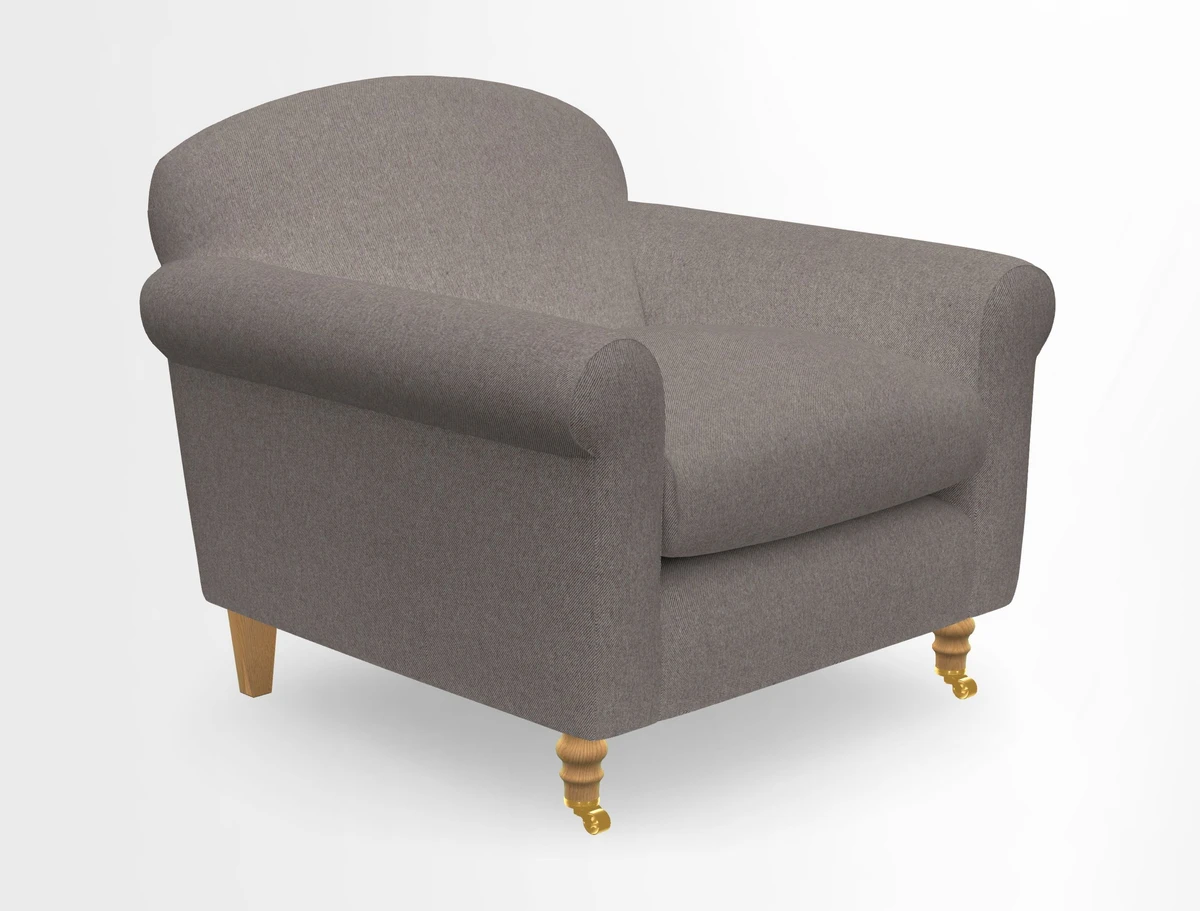 Walberswick Chair in Two Tone Plain Biscuit
