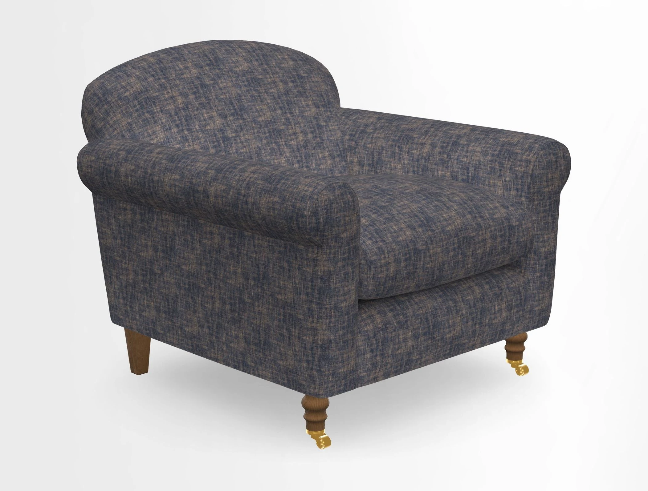 Walberswick Chair in Two Tone Plain Biscuit